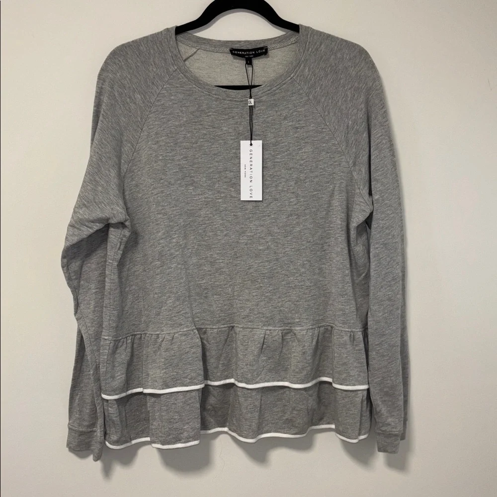 NWT Generation Love Ruffle Top - Picture 2 of 8
